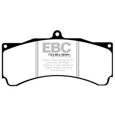EBC RP-X Race Pads, AP Racing CP6750, Subaru Impreza, DP8005RPX