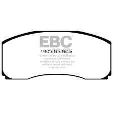 EBC Blue Stuff Front Brake Pads, 2010-2020 Discovery 5, Range Rover, DP52064NDX