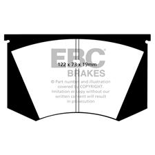EBC Green Stuff Front Brake Pads, 3500GT, 5000GT, AC Cobra, DB4, DBS V8, DP2223