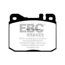 EBC Green Stuff Front Brake Pads, 280, 300 SD, 380 SL, 450 SL, 560 SEL, DP2261