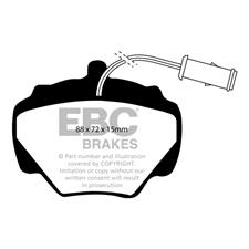 EBC Green Stuff Rear Brake Pads, Defender, Discovery, Range Rover, DP6663
