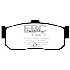EBC Ultimax2 Rear Brake Pads, G20, I30, Altima, Maxima, Sentra SE-R, UD540