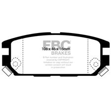 EBC Green Stuff Rear Brake Pads, Talon, Eclipse, Eclipse Spyder, Galant, DP2987
