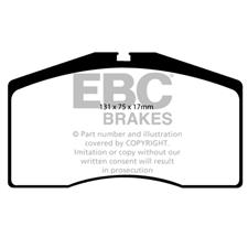 EBC Blue Stuff Front Brake Pads, Porsche 911, Carrera RS, RS4, 4S, 911 GT2, 928, DP5997NDX