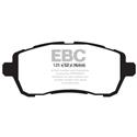 EBC Ultimax2 Front Brake Pads, Ford Fiesta, UD1454