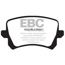 EBC Blue Stuff Rear Brake Pads, VW CC, Passat, DP52004NDX