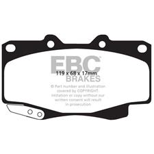 EBC Ultimax2 Front Brake Pads, Toyota Tacoma 4WD, UD799