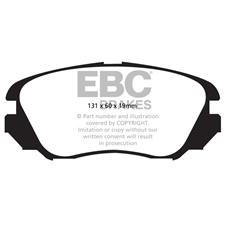 EBC Yellow Stuff FRONT Brake Pads, Cascada, Lacrosse, Regal, Equinox, Impala, Terrain, DP42013R