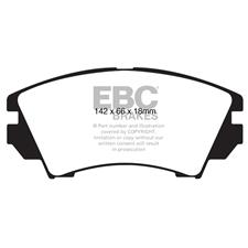 EBC Green Stuff Front Brake Pads, Regal, Camaro, Caprice, Malibu, DP22014