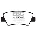 EBC Ultimax2 Rear Brake Pads, Azera, Elantra, Sonata, Amanti, Soul, UD1313