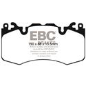 EBC Yellow Stuff FRONT Brake Pads, Discovery 5, Range Rover, Range Rover Sport, DP42064R