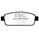 EBC Ultimax2 Rear Brake Pads, Cascada, Encore, Verano, Cruze, Sonic, UD1468
