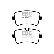 EBC Blue Stuff REAR Brake Pads, A6, A6 Quattro, RS5, RS7, S6, S7, S8, Macan, DP52082NDX