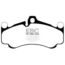 EBC Yellow Stuff FRONT Brake Pads, Porsche 911 Carrera, 4, GT3, Cayenne, VW Touareg, DP42094R
