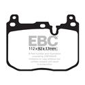 EBC Ultimax2 Front Brake Pads, BMW 228, 328, 430 Gran Coupe, M235, UD1609