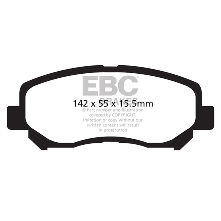 Fast road and Track EBC Front Yellowstuff Brake Pads DP42134R 