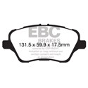 EBC Ultimax2 Front Brake Pads, Ford Fiesta ST Turbo, UD1730
