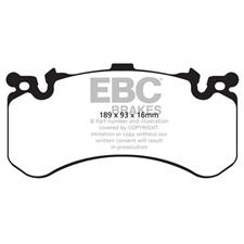 EBC Blue Stuff Front Brake Pads, 2017-2020 Audi RS7, DP52158NDX