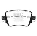 EBC Ultimax2 Rear Brake Pads, Q3, Q3 Quattro, Golf, GTi, Passat, UD1779