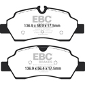 EBC Ultimax2 Rear Brake Pads, Ford Transit 150, 250, 350, UD1775
