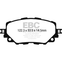 EBC Red Stuff FRONT Brake Pads, Fiat 124 Spider, Mazda Miata MX5, DP32263C