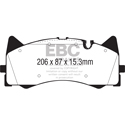 EBC Blue Stuff Front Brake Pads, Mercedes AMG GT, AMG GT S, C63 AMG, DP52298NDX