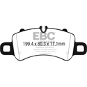 EBC RP-X Front Race Pads, Porsche 911 Carrera, 4, GTS, 4 GTS, Boxster, Cayman, DP82307RPX