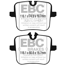 EBC Red Stuff REAR Brake Pads, BMW M5, M760, M8, DP32320C