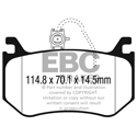 EBC Blue Stuff Rear Brake Pads, Alfa Romeo Giulia, DP52326NDX