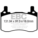 EBC Ultimax2 Rear Brake Pads, 2019-2020 Genesis G70, Brembo Brakes, UD2144