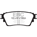 EBC Ultimax2 Rear Brake Pads, 2018-2020 Mitsubishi Outlander, PHEV, UD2135