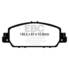 EBC Ultimax2 Front Brake Pads, Honda Accord, HR-V, UD1654