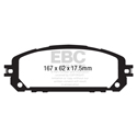 EBC Ultimax2 Front Brake Pads, Jeep Cherokee, UD1709