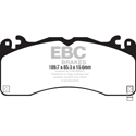 EBC Red Stuff FRONT Brake Pads, Ford Mustang, DP33040C