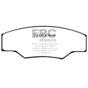 EBC Blue Stuff Brake Pads for Alcon H-Type and AP Racing Calipers, DP5003NDX