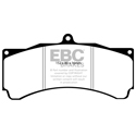 EBC Yellow Stuff Brake Pads for Alcon TA6 and AP Racing CP5070 Calipers, DP4032R