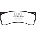 EBC Yellow Stuff Brake Pads for Wilwood TC6 Calipers, DP4053R