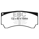 EBC Blue Stuff Brake Pads for Alcon CAR98 Calipers, DP5066NDX