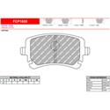 Ferodo FCP1655H DS2500 Performance Brake Pads, Audi A4, A6, Allroad, A8, Rear