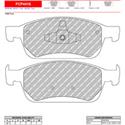 Ferodo FCP4416H DS2500 Performance Brake Pads, Ford Focus ST, Lincoln MKC, Front