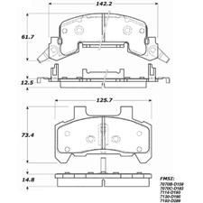 Porterfield R4-E Carbon Kevlar Endurance Brake Pad AP 289 R4-E