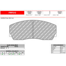 Ferodo FRP212W DS1.11 Competition Brake Pads, AP CP2279, CP3395, CP3788, CP3799