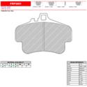 Ferodo FRP3051G DS3.12 Racing Brake Pads, Porsche 911 C2, C4, Boxster, Cayman