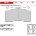 Ferodo FRP3067H DS2500 Performance Brake Pads, Ford GT, Shelby GT500, Civic Type R
