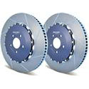 Girodisc 2 Piece Brake Rotors, Front, 380mm upgrade with spacers, Audi R8, A1-034