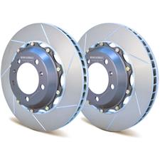 Girodisc 2 Piece Rotors, Front, 350mm upgrade with spacers, hardware, 991 C2S, C4S, A1-122
