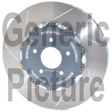 Girodisc 2 Piece Brake Rotors, Front, 380mm upgrade with spacers, Audi B7 RS4, A1-100