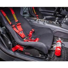 Brey Krause R-2018 Fire Extinguisher Mount for Aftermarket Seat 16 inches apart