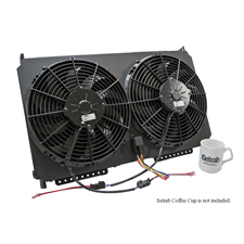 Setrab 9-Series Cooler Fan Pack, 80 row 4-Pass, 16 x 25.5 inches, FP980M22I-4P