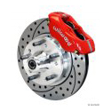 Wilwood Forged Dynalite Pro Front Brake Kit, 11 inch, Red Drilled
